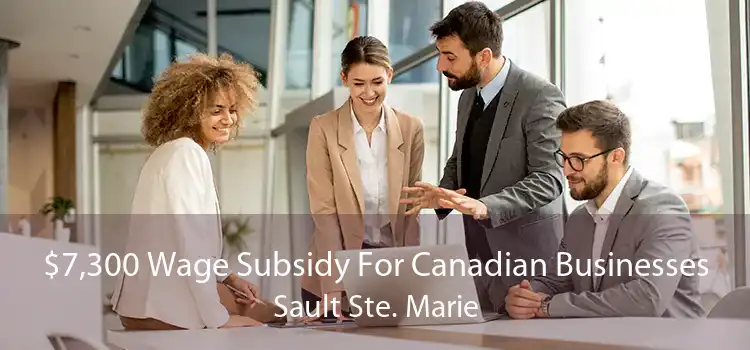 $7,300 Wage Subsidy For Canadian Businesses Sault Ste. Marie